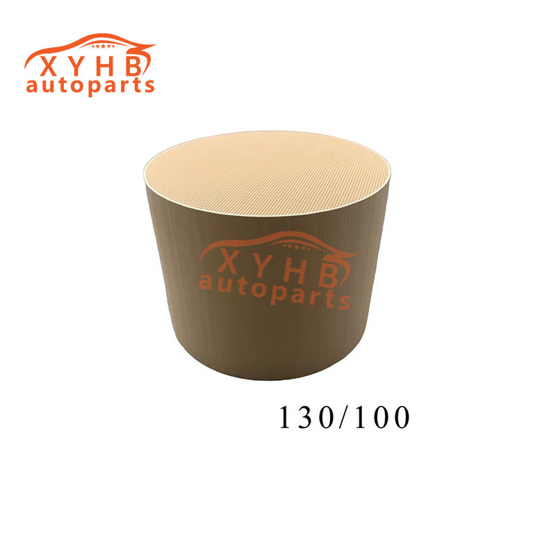 Ceramic Carrier High-Quality Round Three-Way Catalytic Filter Element Euro 1-5 Model: 130*100
