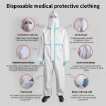 Personal Medical Protective Clothing Chemical Dupont UV Protection