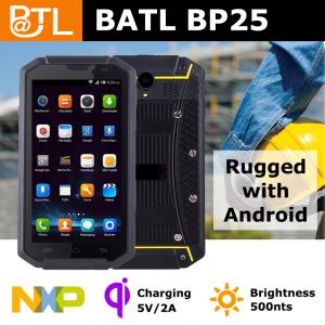 China Newest BATL BP25 Dual sim card android 4.4.2 best rugged mobile phone india factory