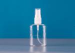 Refillable 130Ml Clear Empty Plastic Bottles With Flip Top Cap