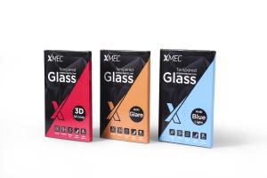 China 400gsm Paper Printed Carton Box For Tempered Screen Protector With Hanging Hole factory