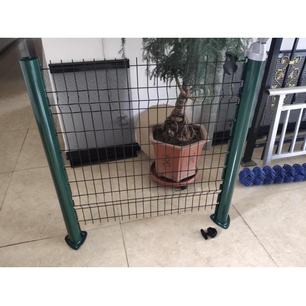 V Shape Heavy Gauge Wire Mesh Panels PVC Coated 2.5m W X 2.2m H Weather Proof