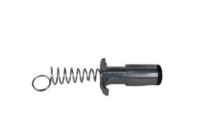 China Silver Color USA Trailer Plug 6 Way Electrical Trailer Connector SAE J2863 factory
