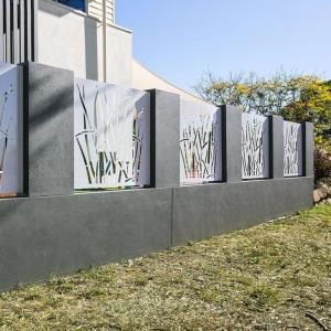China Recyclable Aluminium Profile Gate Swing Aluminum Security Gates Fireproof factory