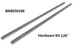 Heavy Duty Steel Pallet Rack Security Cage Systems 10'*4' *8' High Sliding Door