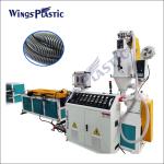 PP PE Pvc Conduit Pipe Manufacturing Machine Wiring Corrugated Pipe Extruder