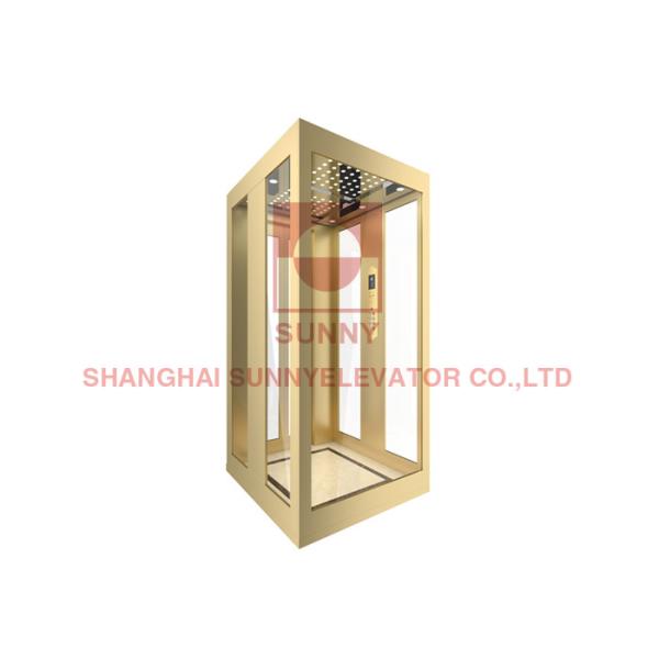 China Mrl / Mr Observation Glass Panoramic Lift Elevator Agent Mirror Etching factory
