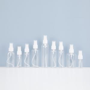 China 10ml-500ml Empty PET Plastic Round Refillable Spray Bottle factory