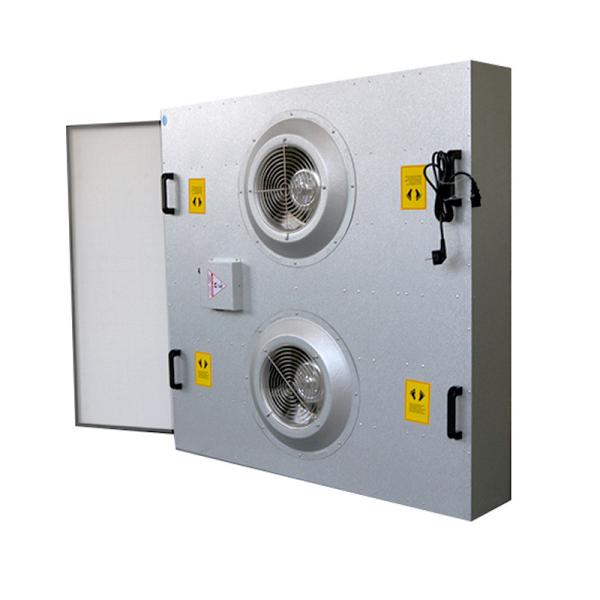 EC Dual DC Motor FFU (1175x1175x215mm) | H13 HEPA Air Purification for ISO