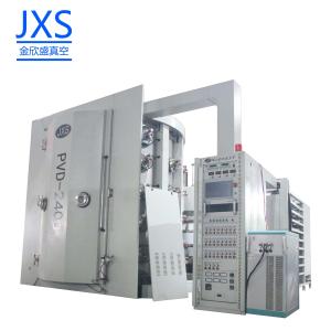 China FoShan JXS Tableware Vacuum Coating Machine Forks Knives Spoons Faucets Vacuum Metallizing Plant factory