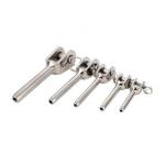 Stainless Steel Swage Welded Fork Terminal for Heavy Industry Performance