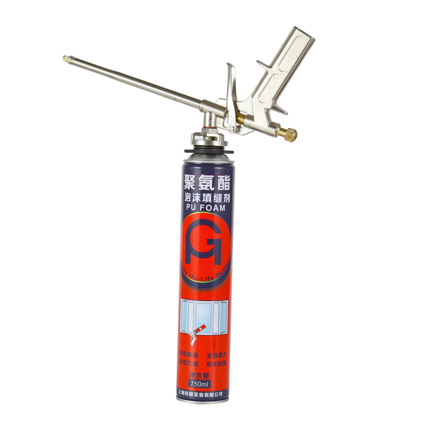 China Fireproof Polyurethane Foam Adhesive For Building SGS Certificated factory