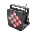 9*15w RGBWA+UV 5in1/6in1 Wireless Dj Lights , Led Flat Par Light WIFI App