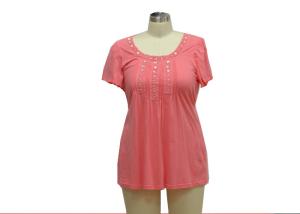 China Cotton Jersey Maternity Short Sleeve Dress , Casual Night Out Outfits Summer factory