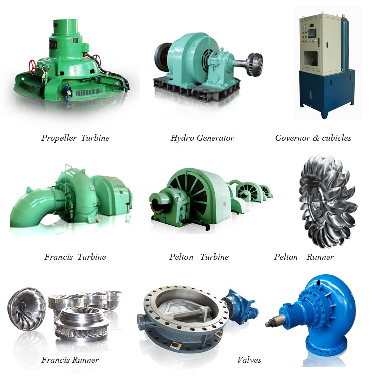 300kw-20mw Mini Kaplan Turbine Hydroelectric Power Generator
