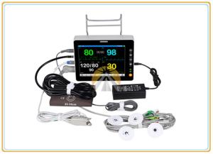 China 8&quot; Medical Monitoring Equipment Six Parameters 96 Hours Large Storage factory