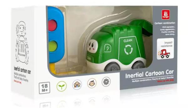 Cartoon Toy Car Novelty Land Car Friction Toy Car Can Slide on The Ground