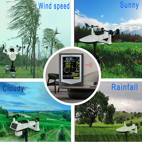 Indoor Outdoor Weather Station Wireless Environmental Protection