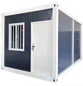 China Steel Frame Detachable Container House High Security With Aluminum Sliding Door factory