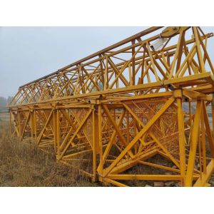 2019 Zoomlion Used Flat Top Tower Crane 6513-6 With Free Height 46m, Max Radius