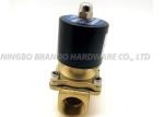 Flying Leads Solenoid Fluid Control Valve 2 Position 3/4 Inch Pipe Size Brass