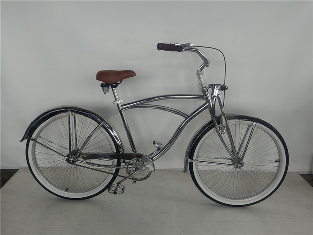 160kg Load Capacity Shimano Grip 26 Lowrider Complete Chrome Bike for Your