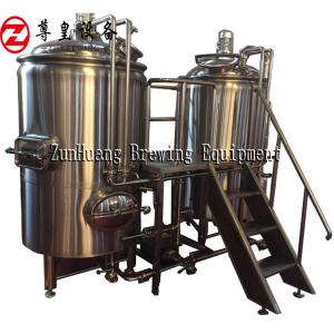 China Micro Brewery 100L 200L 300L Craft Beer Equipment Stainless Steel Beer Brewing Machine factory
