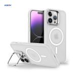 Military Grade Shockproof Magsafe Cell Phone Case with Metal Camera Stand