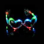 Heart Shaped LED Glasses For Concerts, Party, Night Clubs And More!