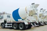 Construction Concrete Mixer Truck With Core Engine Component