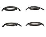 Ultrasonic Transducer Cables Flexible Stainless Steel Protection Shielding