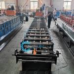 7.5kw Ridge Cap Roll Forming Machine For Color Steel Roofing Sheet / Corrugated