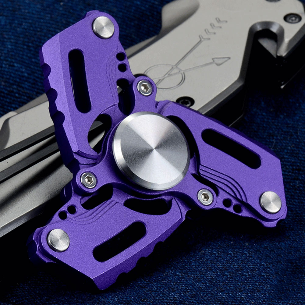 Gender-Neutral Metal Sensory Fidget Spinner for Anxiety Relief and Stress Management