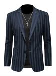 Formal Thrift Blazer Formal Suit Tie 3Pcs Boys Clothing Set Clothing Length