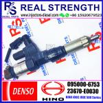 Common Rail Injector 295050-1170 095000-6750 095000-6753 for HINO J08E 23670