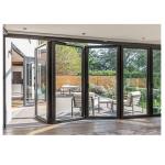Villa Waterproof Bifold External Aluminium Bi-fold Doors With Level 9 Wind
