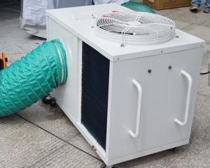 China 220V Portable Tent Cooler Air Conditioner Tent Cooling System Rated Current Input factory