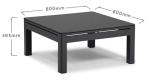 Y Mail Packing AJUNION Modern Luxury Garden Furniture L Shape Sectional Lounge