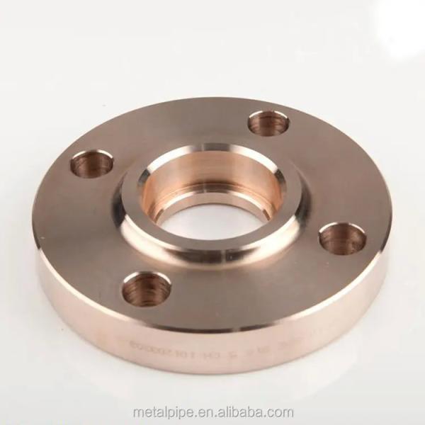 ASTM B466 Copper Nickel Flanges10inch 150# - 2500# Slip On Flange UNS C70600