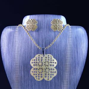 China High Quality Stainless Steel Jewelry Set LUS124 factory