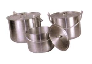 China ALUMINIUM STOCK POT WITH PAIL factory