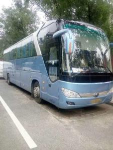 China Diesel Yutong Second Hand Tourist Bus Zk 6122 55 Seater Coach Bus With AC Video factory