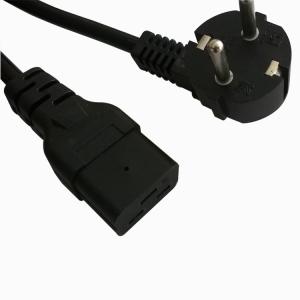 China Korean power supply cord with C19 factory