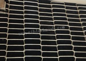 China 5mm Crimped Decorative Wire Mesh Panels For Cabinet Doors Twill Weave Style factory