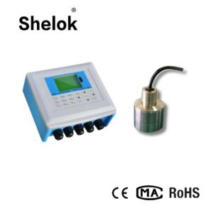 China Wall-mounted digital ultrasonic level meter water fuel depth finder factory