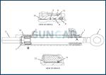 CA6J0793 6J-0793 6J0793 Piston Seal Ring Fits C-A-T Wheel Loader 910 Track