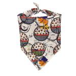 100% Cotton Personalized Pet Bandana Breathable Dog Handkerchief Collar