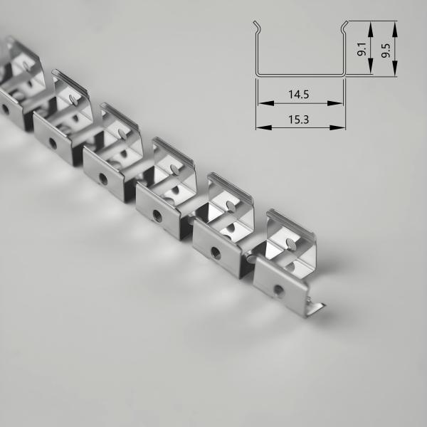 14*14 Flex Silicone Neon Light Accessories slotted / exposed aluminum groove installation