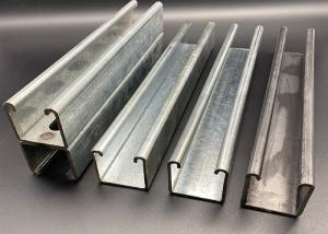 China Parallel Plunge Fiberglass C Channel Unistrut Strut 1.5mm Thickness factory