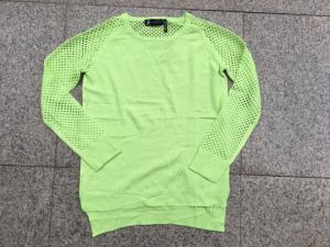 China Ladies cheap fashion sweaters, Women's sweaters, cheap price, good quality, see through design factory